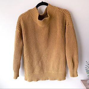 AERIE CHENILLE MOCK NECK SWEATER